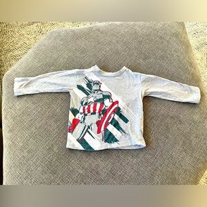3T captain America marvel long sleeve